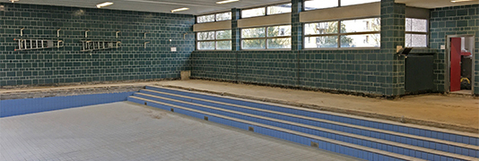Sanierung Lehrschwimmbecken Grundschule Schwalbenweg