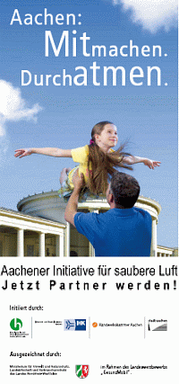 Aachener Initiative für saubere Luft: Jetzt Partner werden!