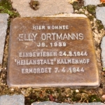Stolperstein Elly Ortmanns