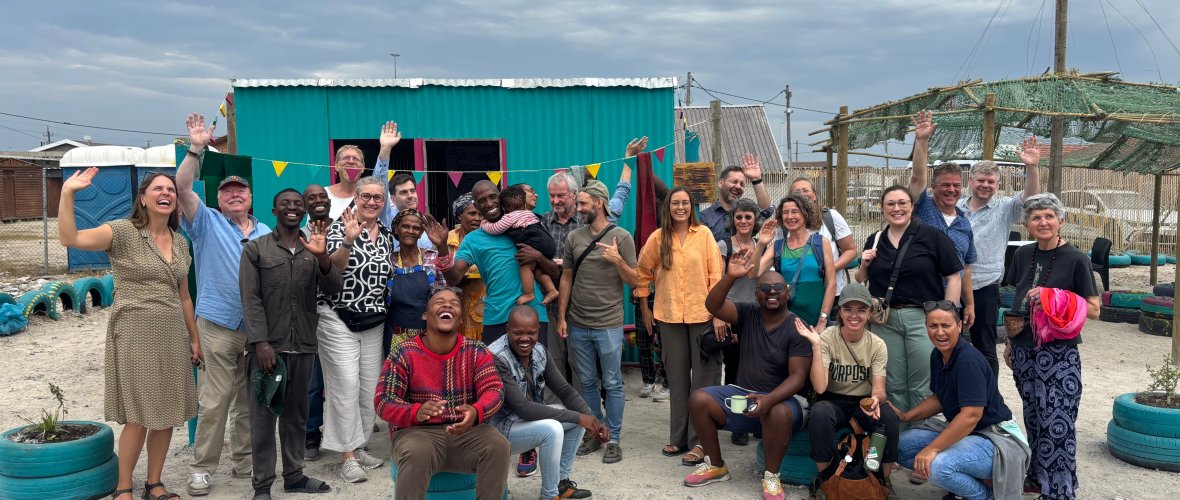 Kapstadt Gruppe von Menschen in Kapstadt