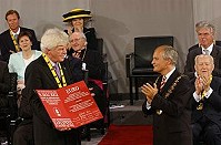 Karlspreisverleihung 2002: Duisenberg, (c) Stadt Aachen, Andreas Herrmann