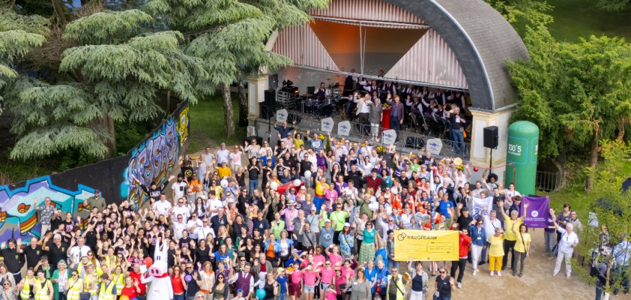 Luftbild Aachen zeigt Engagement 2024