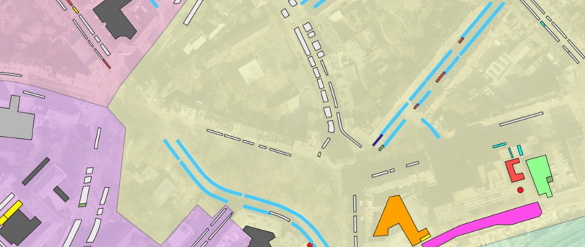 Karte Digitalisierung in der Moblilität