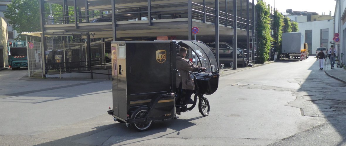 Stadtfreundliche Paketzustellung