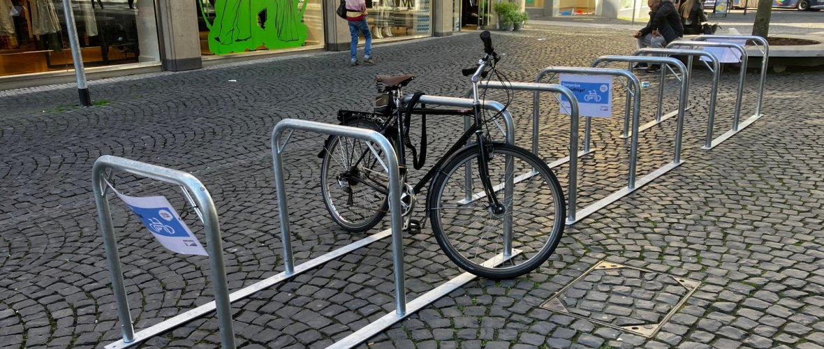Mobile Fahrradbügel