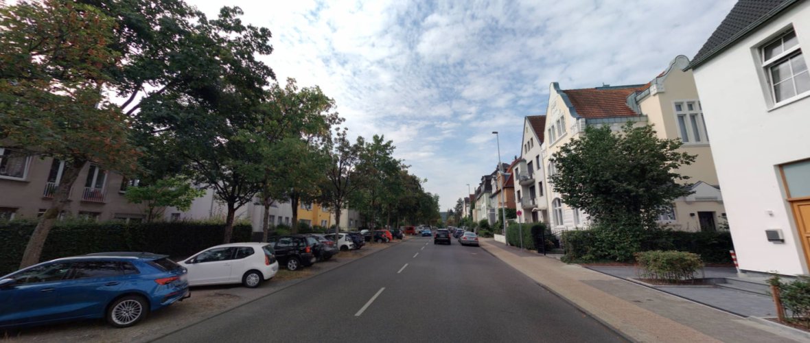 Blick in die Lütticher Straße Blick in die Lütticher Straße