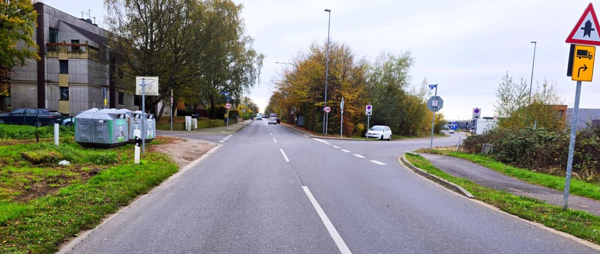 Blick in die Nordstraße Blick in die Nordstraße
