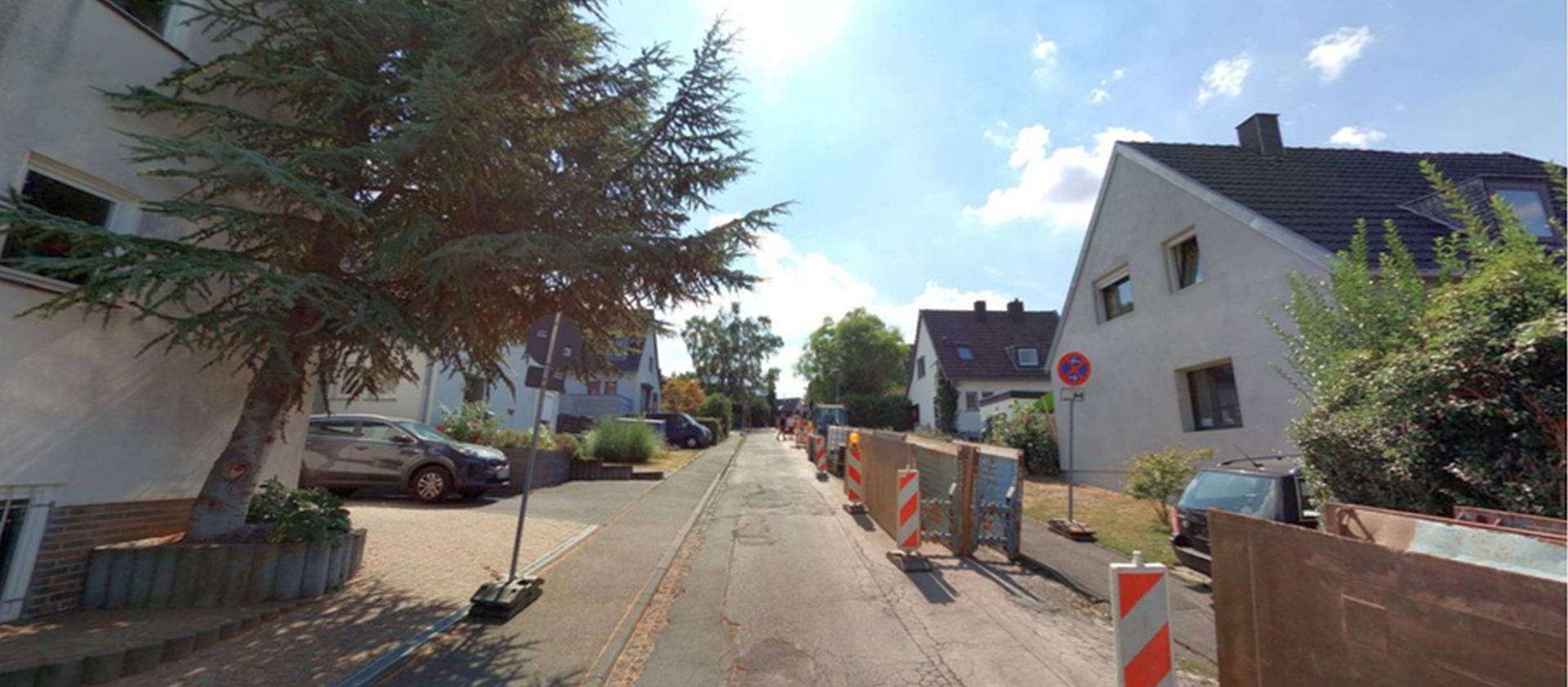 Blick Püngelerstraße