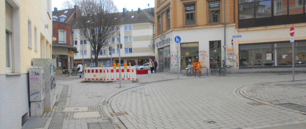 Schildplatz nach Fertigstellung Schildplatz nach Fertigstellung