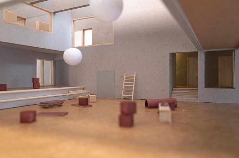 Ein Modellfoto des Gewinnerentwurfes