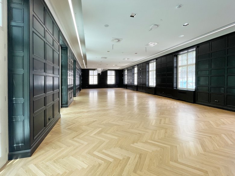 Lesesaal_c_E26_2026 Der Lesesaal kurz vor der Fertigstellung