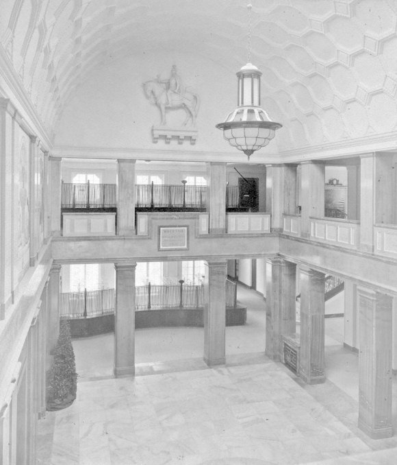 Vestibül_Erbauungszeit_c_Stadtarchiv_Aachen_2017 Der Eingangsbereich zur Erbauungszeit