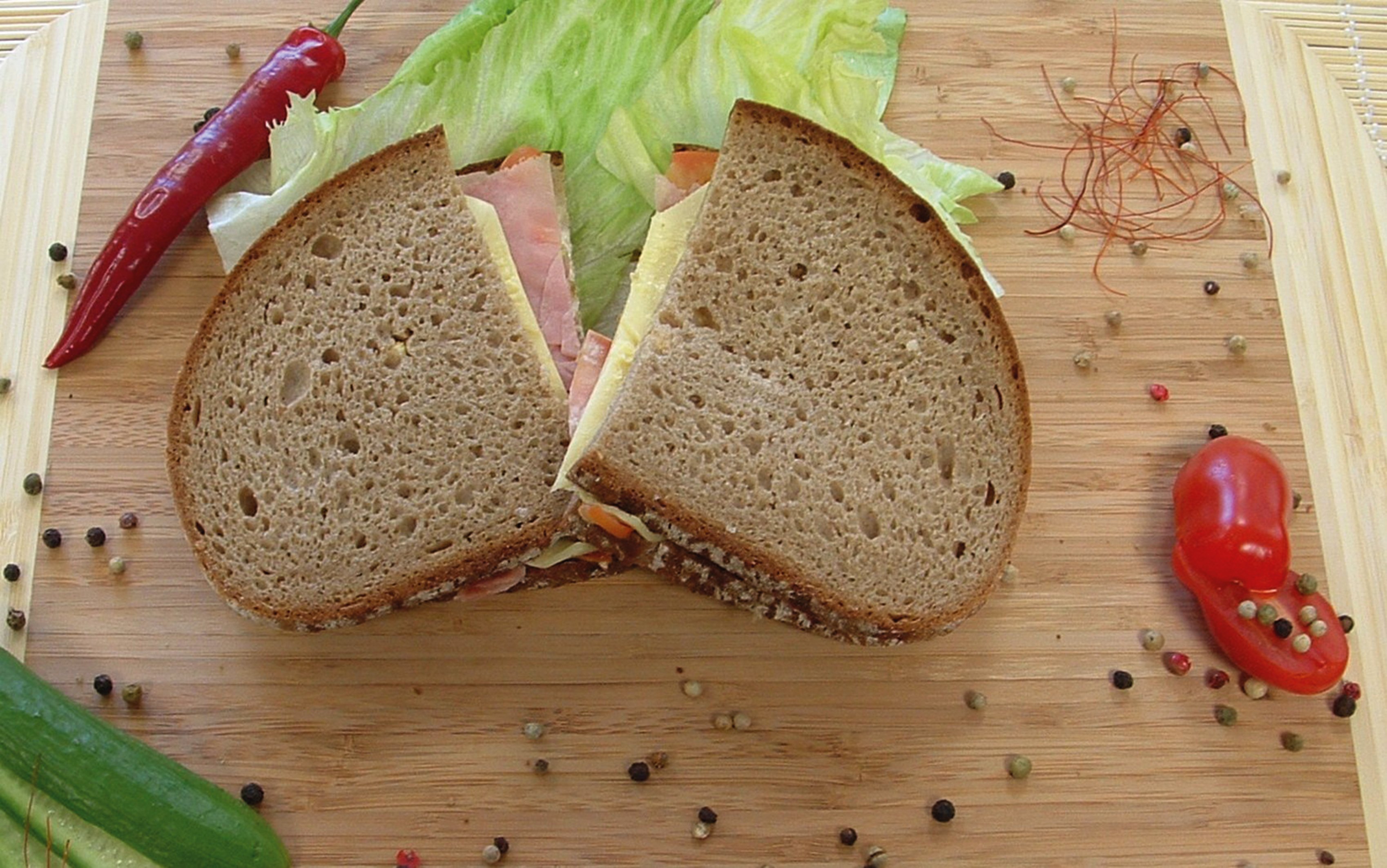 Ein Butterbrot.