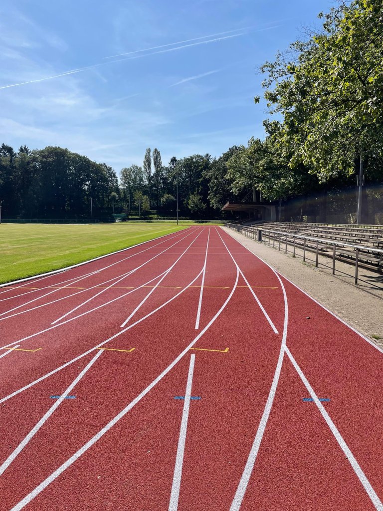 Waldstadion, Laufbahn