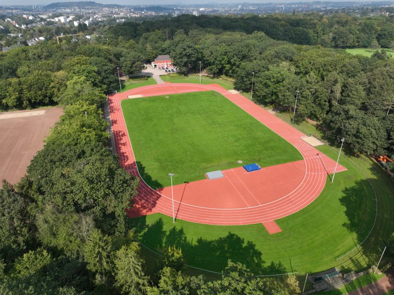 Waldstadion, Laufbahn