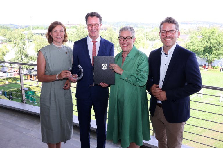 Stefanie Peters, Hendrik Wüst, Sibylle Keupen, Thomas Hissel