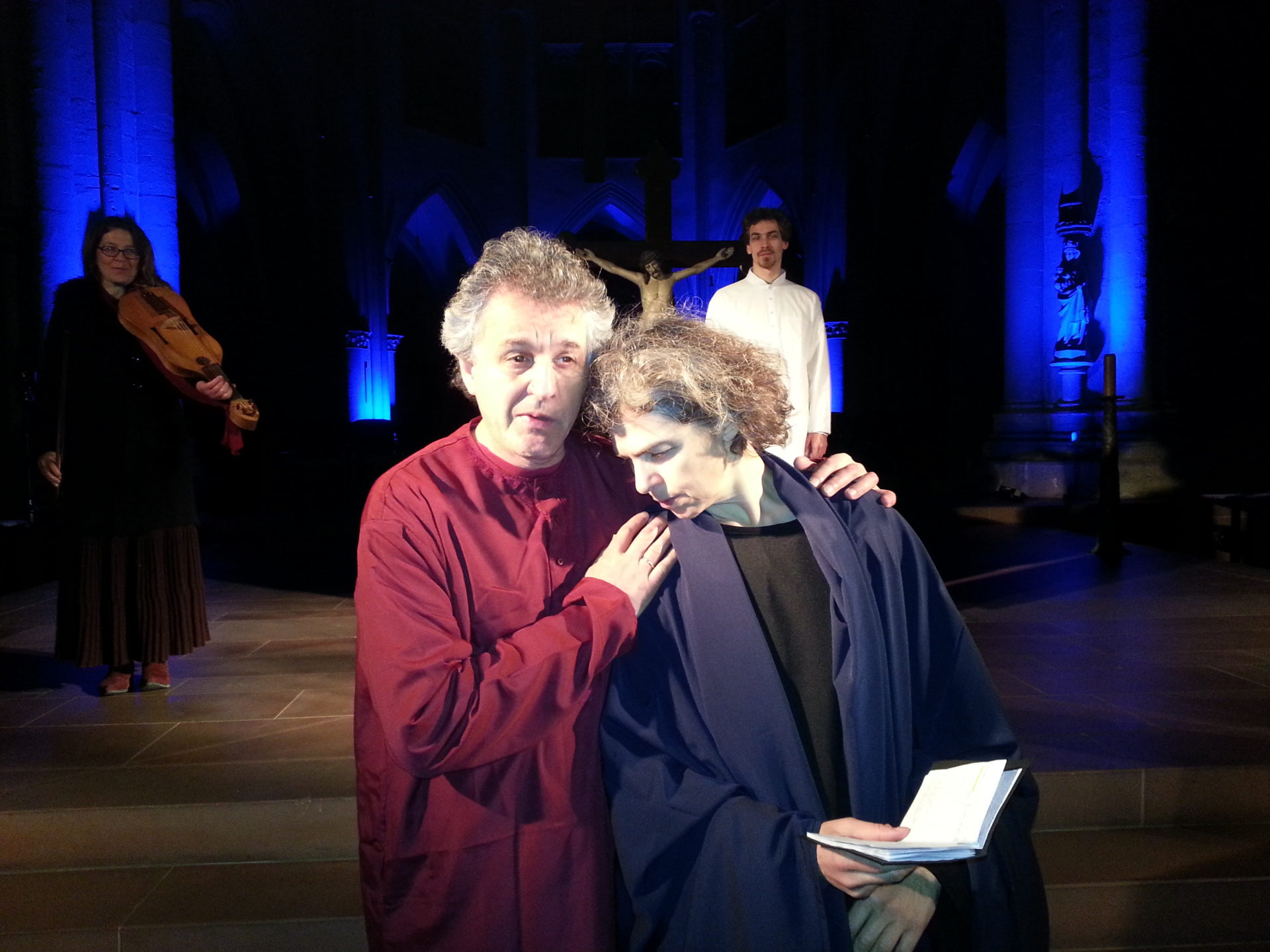 Das Ensemble Ordo Virtutum mit der „Wolfenbüttler Marienklage“ 