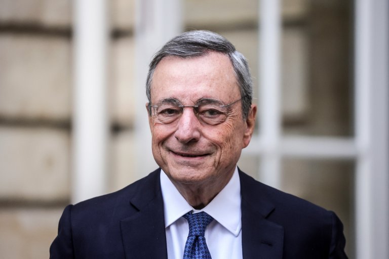 Portrait von Professor Mario Draghi, vormaliger Präsident der Europäischen Zentralbank und Ministerpräsident a.D. der Italienischen Republik